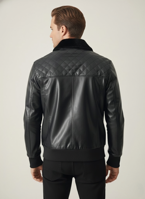 Fashion Bomber Jacket – Back View