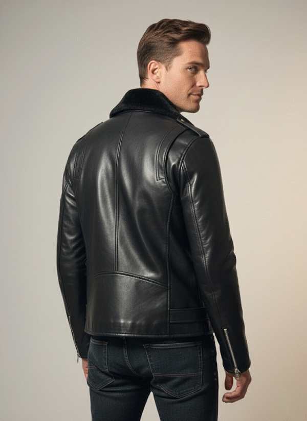 Biker Jacket – Back View