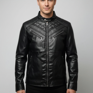 T11 Men’s Faux Leather Jacket – Stylish Premium Jacket
